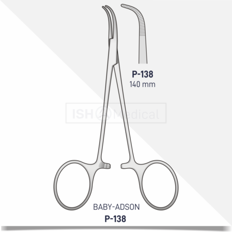 Artery forceps for preparation and ligature - Plastic Surgery Forceps