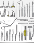 Rhinoplasty surgery instruments set