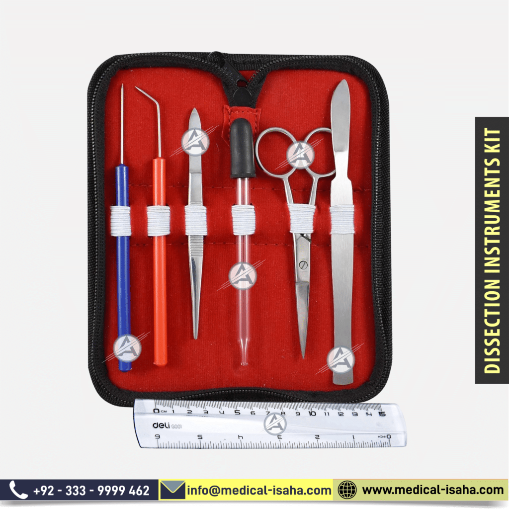 Dissection Instruments Kit 7 pcs handmade tools ISAHA Medical
