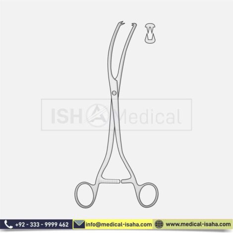 Handmade Museux Uterine Forceps 240 Mm