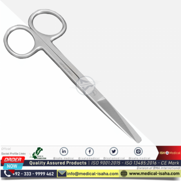 Buy Operating Scissors SharpBlunt 5.5 inch Straight Stainless Steel - ISAHA Medical
