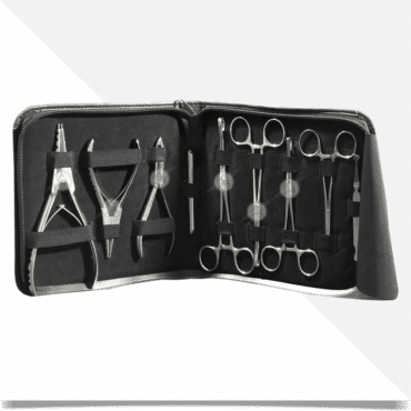 Piercing & Tattooing instruments set 9 pcs ISAHA Medical