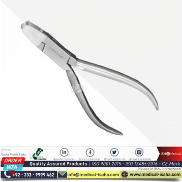 Buy Pliers Nose Ring with Hard Nylon Plastic Jaws Stainless Steel 6 inch -ISAHA Medical