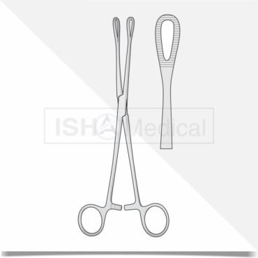 Rampley Cotton and Swab Forceps-180 mm