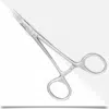 Dermal Anchor Holder Curved 5.5 inch - with three holes 1.5mm, 2mm, and 2.5mm Stainless Steel. - ISAHA Medical